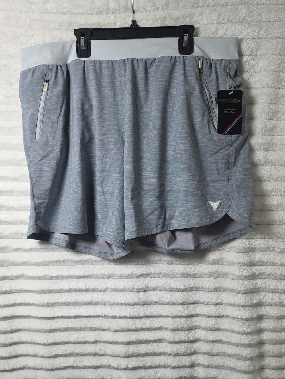 0489 Korsa Women's Athletic Shorts with Built In Underwear